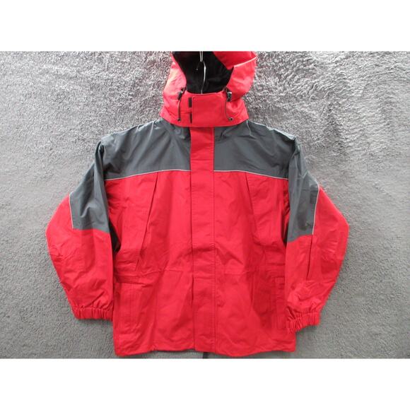 UNWORN NEW Vintage Marlboro Men Winter Coat Jacket Medium Hooded Weatherproof - Picture 1 of 16